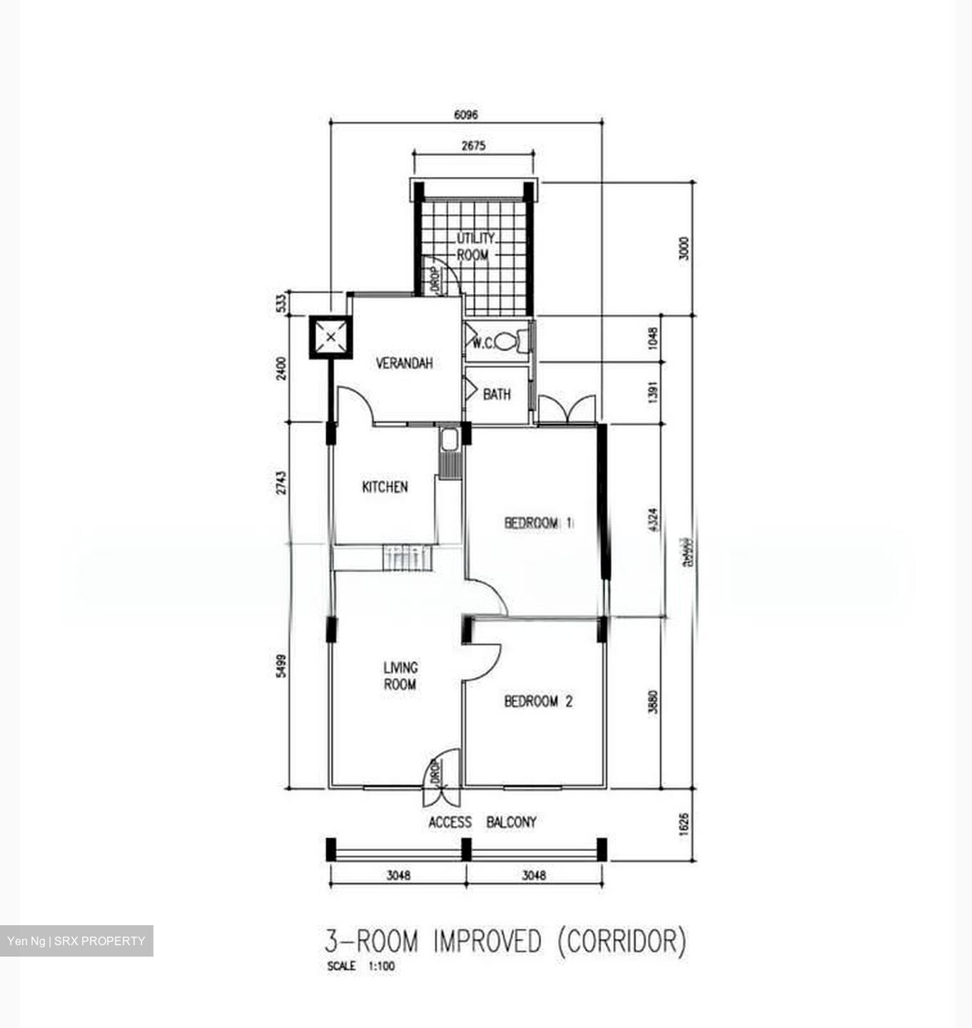 Blk 118 Toa Payoh View (Toa Payoh), HDB 3 Rooms #565150941